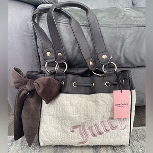 Juicy Couture Vintage Dreams Tote Angel / Chocolate